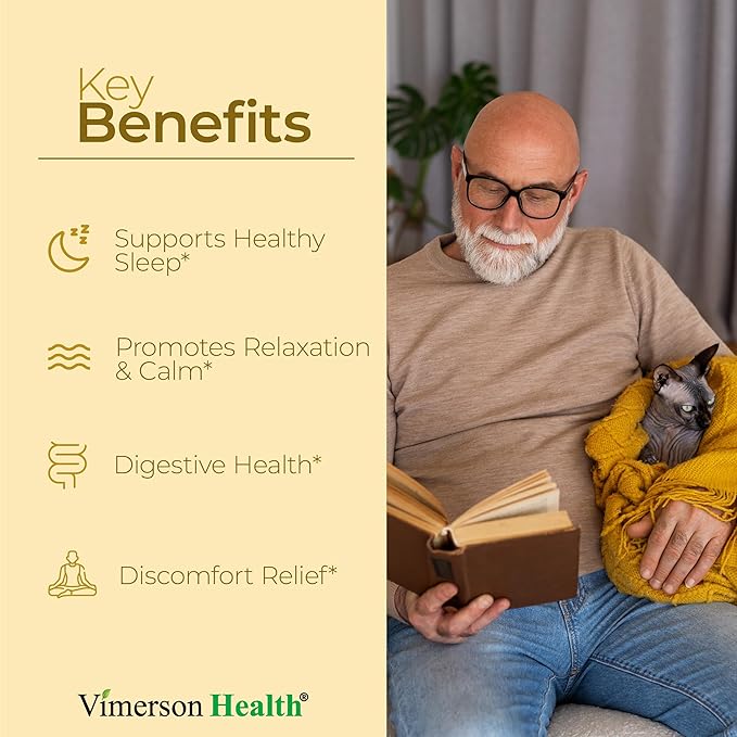 Turmeric Supplement & Chamomile Capsules for Sleep - Organic Turmeric Sleep Supplement with Chamomile Flowers Extract (Manzanilla) - Relaxation & Stress Support - Joint & Digestive Health. 60 Capsules