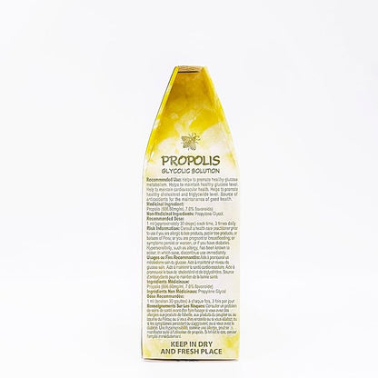Official Distributor - 5 Bottles of Apiario Silvestre Brazilian Green Bee Propolis Liquid Glycolic Extract-Non Alcoholic, Wax Free, Sugar Free (PG)