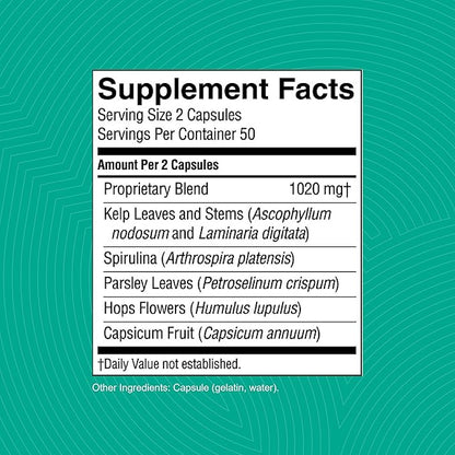 Nature's Sunshine TS II w/Hops, 100 Capsules | Supports Proper Thyroid Function and Helps Maintain Balance in the Thyroid Gland