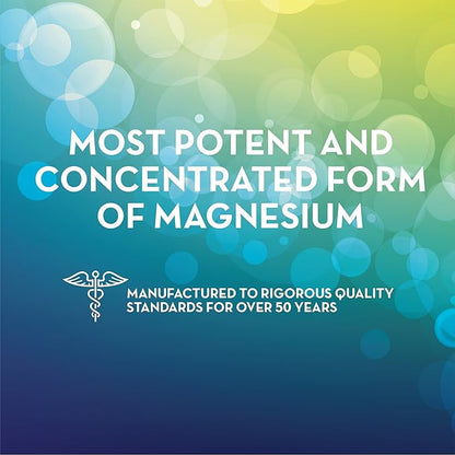 Mag-Ox 400 Magnesium Mineral Dietary Supplement Tablets, 483 mg Magnesium Oxide, Pharmaceutical Grade, 120 Count, (Pack of 2)