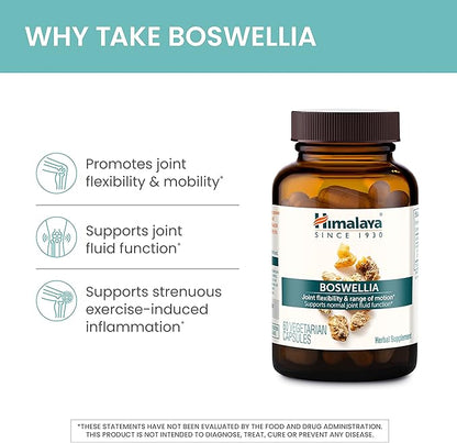Himalaya Boswellia, Joint Support for Mobility and Flexibility, Promotes Tissue Preservation, 250 mg, 240 Capsules