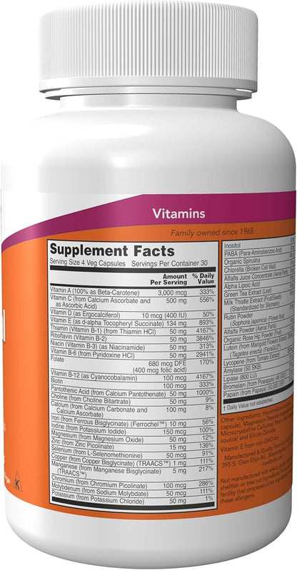 NOW Supplements, Special Two with Green Superfoods & Herbal Extracts, 120 Veg Capsules