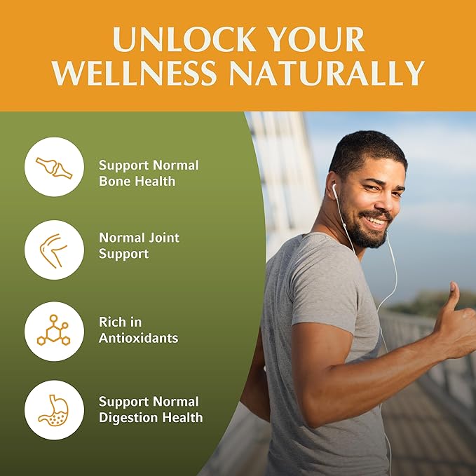 Jiva Botanicals Cissus Quadrangularis Capsules 550 mg - High Potency Cissus Powder Extract for Normal Bone Health & Normal Joint Support - Made in The USA - 120 Capsules