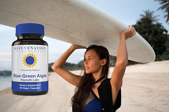 Klamath Blue-Green Algae | More Powerful Than Spirulina Or Chlorella | Grown from The Clean Pure Source of Klamath Lake (60 Vegan Capsules)