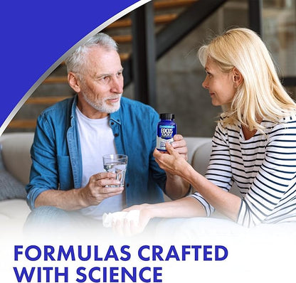 Focus Factor Nutrition for The Brain, Improved Memory & Concentration Brain Supplement, Complete Multivitamin with Vitamins B6, B12, D, Bacopa Monnieri & Tyrosine, 60 Count