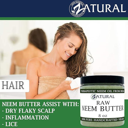 Zatural Neem Butter + Neem Lotion Bundle SAVE OVER 10%