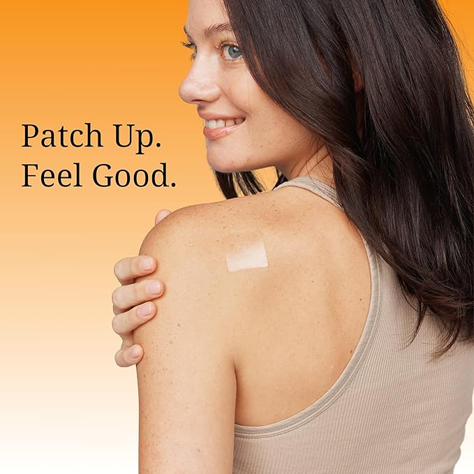 Focus Patches - Topical Focusing Patch Plus Ginkgo Biloba, Acetyl-l-Carnitine, Bacopa Monnieri, Magnesium L-Threonate, & Camellia Sinensis, 30 Transdermal Patches for Adults & Kids