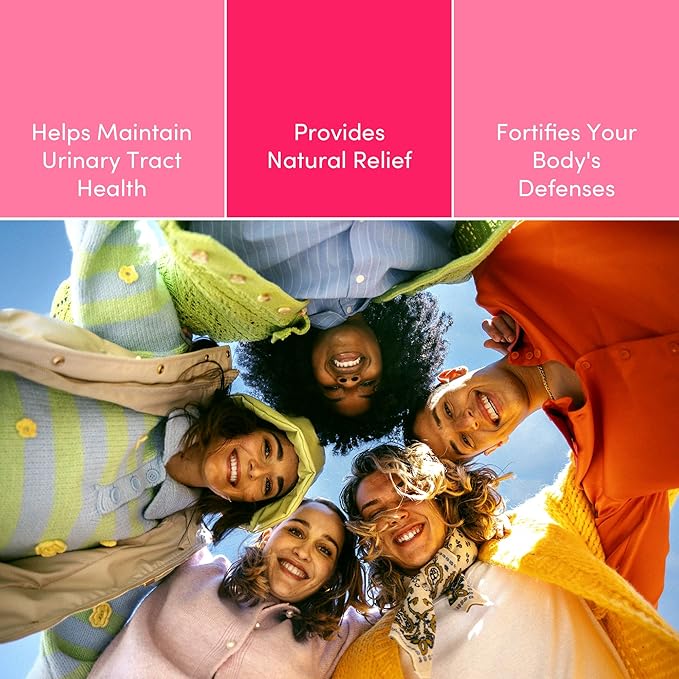 Quench UTI Relief Effervescent Tablets - Fast-Acting Urinary Tract Support, Flushes Impurities, Soothes Discomfort - Natural Cranberry Flavor, Sugar-Free, Vegan - 30 Tablets