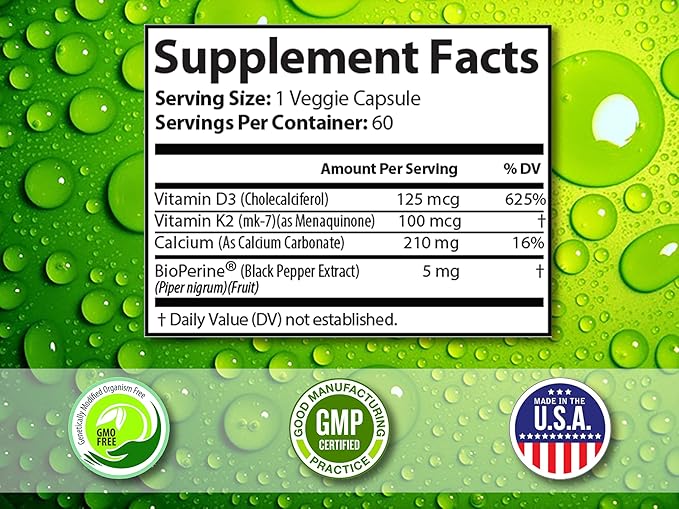 Vein & Artery Supplement - Blood Flow Supplement with Calcium - Blood Circulation Support for Men, Women - Circulation and Vein Support - 60 ct