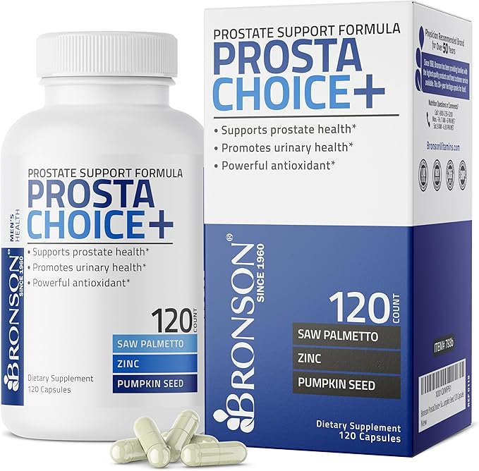 Bronson Prostate Health Support Supplement 120 Capsules