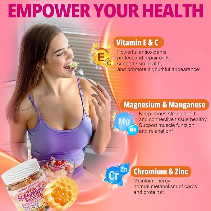 Bundle: Akkermansia Probiotics Gummies & Methylated B Complex Vitamin Gummies for Women