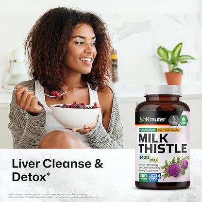 Turmeric with Black Pepper Tincture 4 Fl. Oz. & Milk Thistle 250 Capsules