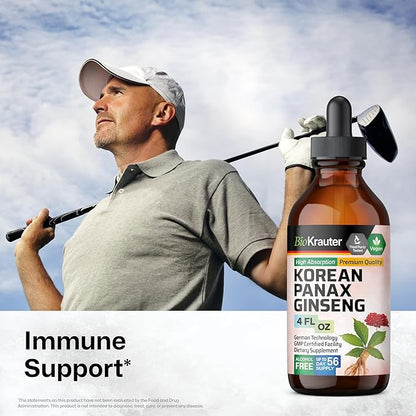 BIO KRAUTER Gymnema Tincture 4 Fl. Oz. & Ginseng Tincture 4 Fl. Oz.