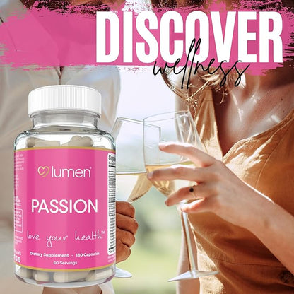Passion for Women – with Vitamins A, B6, B12 & Thiamin – 180 Capsules – 60 Servings
