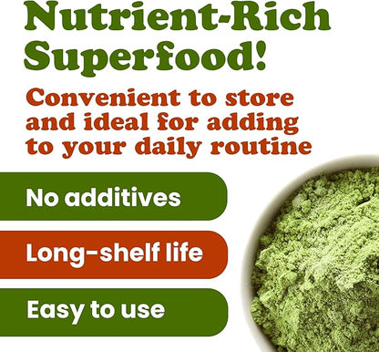 Food to Live Broccoli Powder, 2 Pounds – Nutrient-Rich Green Superfood for Smoothies, Shakes and Cooking, High in Fiber, Vitamins and Antioxidants, Vegan, Kosher, Bulk