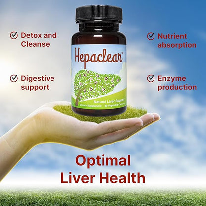 Natural Liver Support Supplement with Hesperidin - Non-GMO, Vegan, Gluten-Free