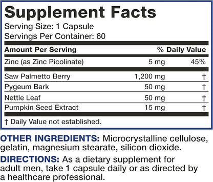 Bronson Prostate Health Support Supplement 60 Capsules
