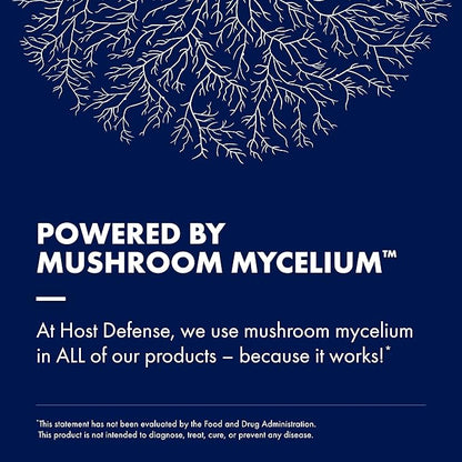 Host Defense MyCommunity Capsules - 17 Species Blend Mushroom Supplement for Immune Support - Herbal Aid with Lion's Mane, Reishi, Chaga, Cordyceps, Turkey Tail & More - 30 Capsules (15 Servings)*