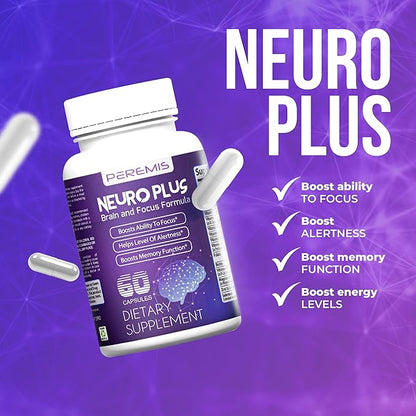 Nootropic Brain Supplement for Men & Women | Memory, Mental Clarity & Cognitive Improvement
