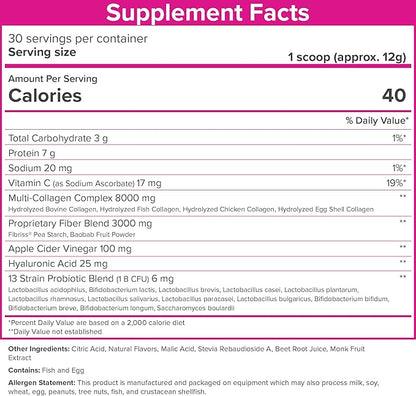 SkinnyFit Super Youth Tropical Punch Collagen with Bottle Bundle