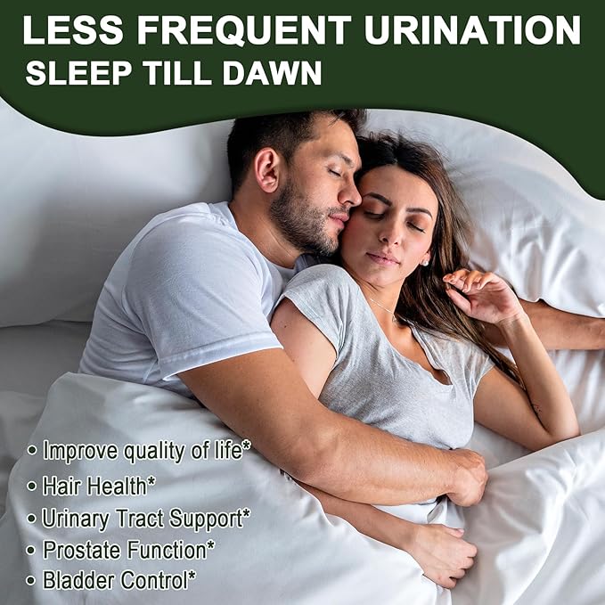 Organic Saw Palmetto - Prostate Health Supplements for Men with Ashwagandha Root, Stinging Nettle, Pumpkin Seed, Prostate Defend Propnietary Blend, DHT Blocker, 120 Count