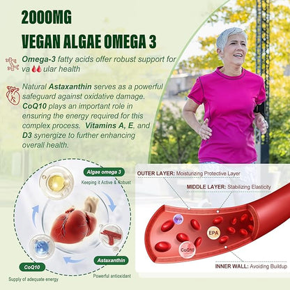 Bundle Vegan Omega 3 Supplement Gummies & Liver Cleanse Detox & Repair Gummies