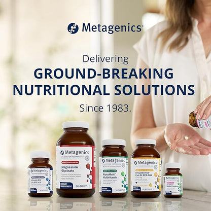 Metagenics Vitamin D3 + K - for Immune Support, Bone Health & Heart Health* - Vitamin D with MK-7 (Vitamin K2) - Non-GMO - Gluten-Free - 60 Softgels - 10,000 IU