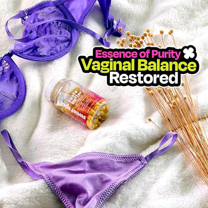 Sweet Spot - Pineapple Extract Vaginal Probiotics, 60 Capsules, Freshens Taste & Supports Vaginal Health, Natural pH Balance with Cranberry and Cinnamon - 500mg per Serving, Made in The USA