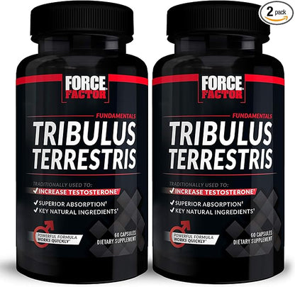 Force Factor Tribulus Terrestris 60ct (pack of 2)