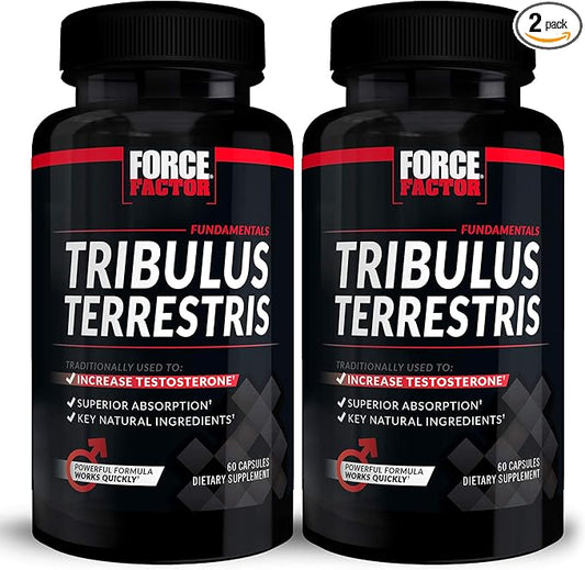 Force Factor Tribulus Terrestris 60ct (pack of 2)