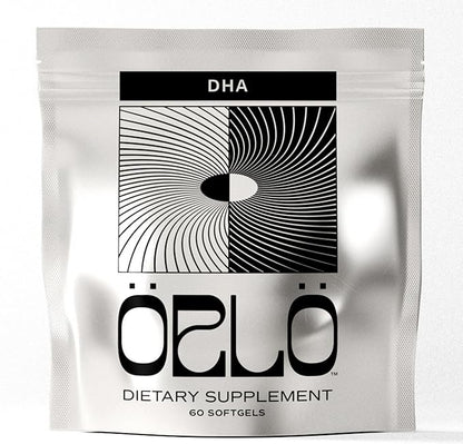 Orlo DHA - Vegan DHA Omega 3 Supplement - Triple Strength Omega3s - Plant Based DHA & EPA Fatty Acids Algae Omega-3 Oil - Krill or Fish Oil Alternative (60 Mini Softgels)