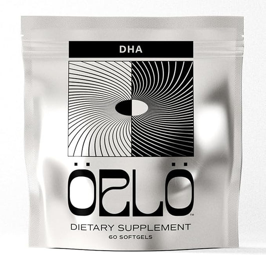 Orlo DHA - Vegan DHA Omega 3 Supplement - Triple Strength Omega3s - Plant Based DHA & EPA Fatty Acids Algae Omega-3 Oil - Krill or Fish Oil Alternative (60 Mini Softgels)