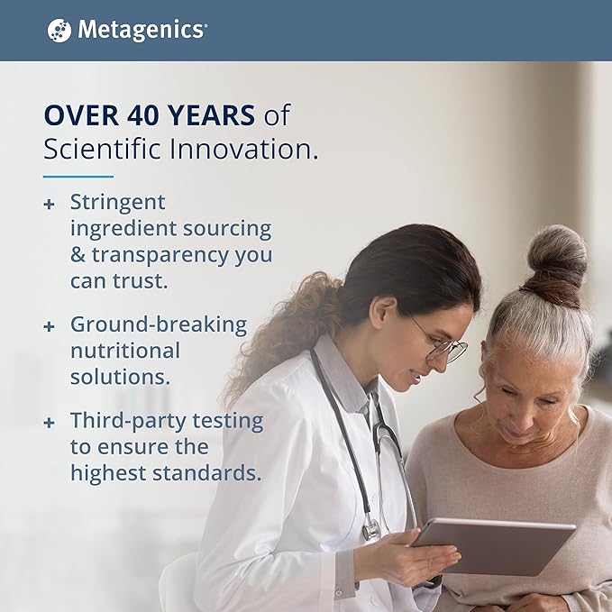 Metagenics MyoCalm - Muscle Support* - Calcium & Magnesium Supplement - with Passionflower Herb & Valerian Root - Mineral Supplements - Non-GMO, Gluten-Free & Vegetarian - 180 Tablets