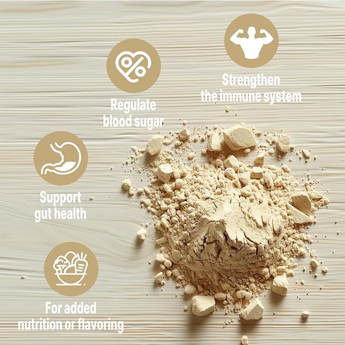 UNLEASH'D ORGANIC Organic Oyster Mushroom Powder 16 oz 100%Pure Natural Green Food Supports Immune Function and Overall Health