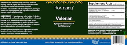 Valerian Ayurvedic Promotes Rest Sleep Relaxes Muscles 120 Vegetarian Capsules