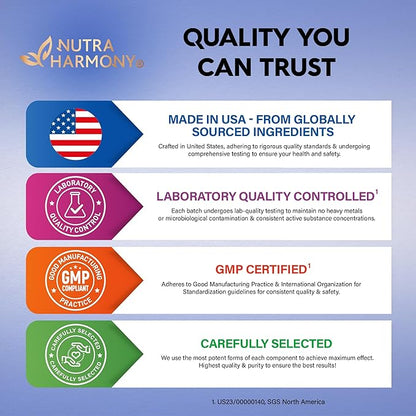 Magnesium Glycinate 500 mg - Chelated Supplement - 98% High Absorption - Support for Sleep, Muscle & Heart Health - Made in USA, Lab Tested & Non-GMO - 240 Capsules