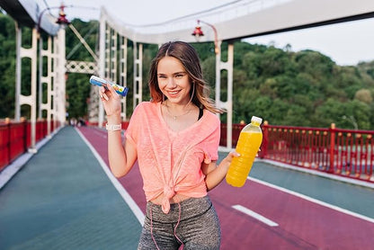 German Calcium + Vitamin D Drink Effervescent Tablets 140 Servings Orange-Grapefruit Flavour - 500 mg Calcium, 2,5 μg Vitamin D3 - T&D Pharma – Made in Germany