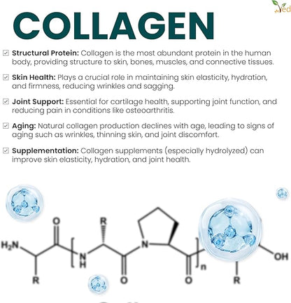 Ultra Pure Collagen 1200mg & 300mg of Hyaluronic Acid 90 Tablets. 1500mg per Tablet