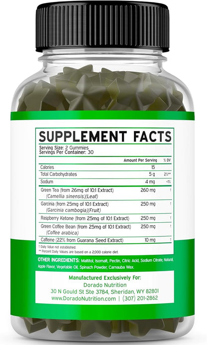Green Tea Fat Burner Weight Loss (60 Gummies) Appetite Suppressant Weight Loss Supplement for Men & Women and Glucosamine Chondroitin Joint Supplement (60 Count) Joint Supplements for Adults