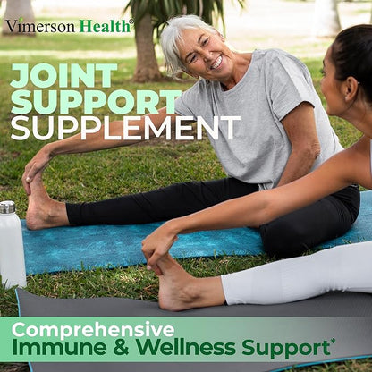 Turmeric Supplement & Green Tea Extract Capsules. Green Tea Supplement with Organic Turmeric Curcumin with Black Pepper & Vitamin C for Joint Health, Antioxidant Support & Healthy Metabolism. 60 Caps