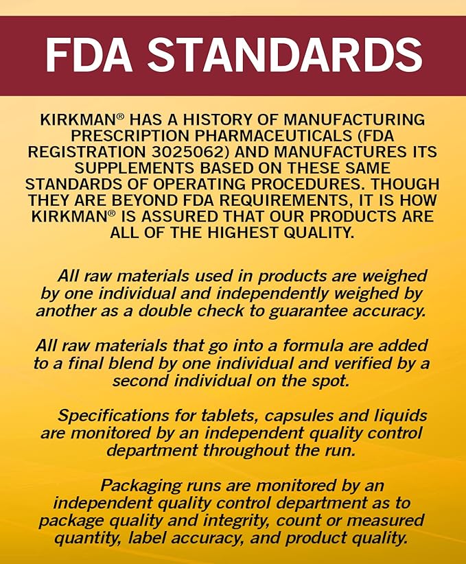 Kirkman - Buffered Magnesium Bisglycinate Powder - 4 oz - Relaxes Nerves & Muscles - Prompts Restful Sleep - Hypoallergenic
