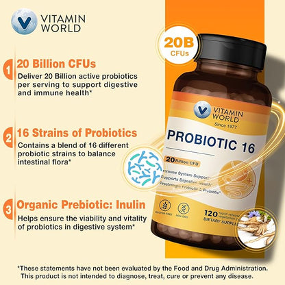 Vitamin World Women's Multi + Probiotic 16
