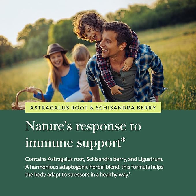 Gaia Herbs Astragalus Supreme - Immune and Antioxidant Support Herbal Supplement - with Astragalus Root, Schisandra Berry, and Ligustrum - 120 Vegan Liquid Phyto-Capsules (30-Day Supply)