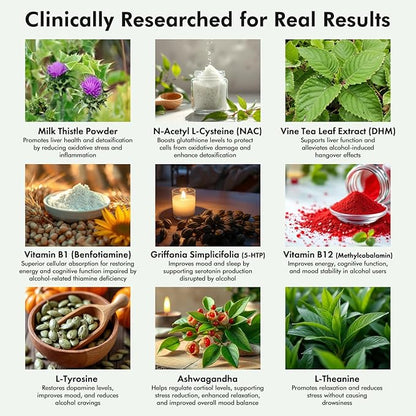 Cloud9 Daily Restore - Liver Support Supplement for Nutrient Replenishment & Cellular Defense - Energy Supplement with Essential Vitamins for Mental Health Support & Recovery After Drinking