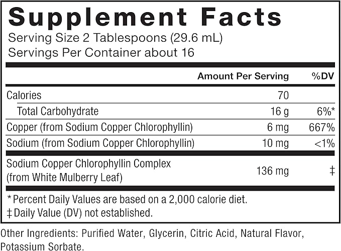 FORCE FACTOR Chlorophyll Liquid Body Deodorizing Supplement, Freshens Breath and Body Naturally, Made with No Artificial Sweeteners or Colors, Non-GMO, Natural Mint Flavor, 16 oz.