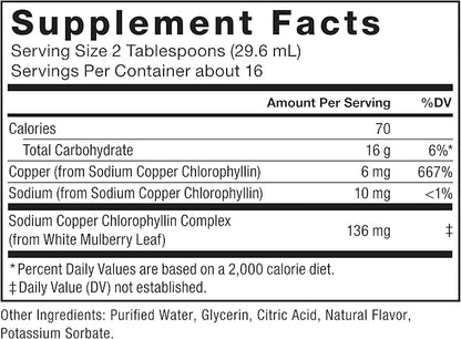 FORCE FACTOR Chlorophyll Liquid Body Deodorizing Supplement, Freshens Breath and Body Naturally, Made with No Artificial Sweeteners or Colors, Non-GMO, Natural Mint Flavor, 16 oz.