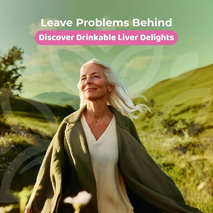 Liver 360 - Fruit Punch Flavored Liver Powder Supplement with Artichoke Extract, Turmeric, and Milk Thistle, Liver Cleanse Detox & Repair Formula, 1 Bottle