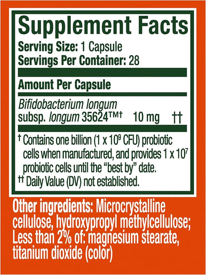 Align Probiotics, Probiotic Supplement for Daily Digestive Health, 28 capsules, #1 Recommended Probiotic by Gastroenterologists (Packaging May Vary)
