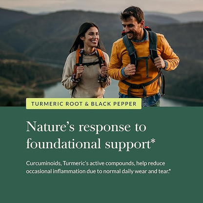 Gaia Herbs Turmeric Supreme Extra Strength Gummies - Supports Swelling Relief to Help Maintain an Active Lifestyle - Lemon Ginger Flavor - 120 Vegan Organic Gummies (40-Day Supply)