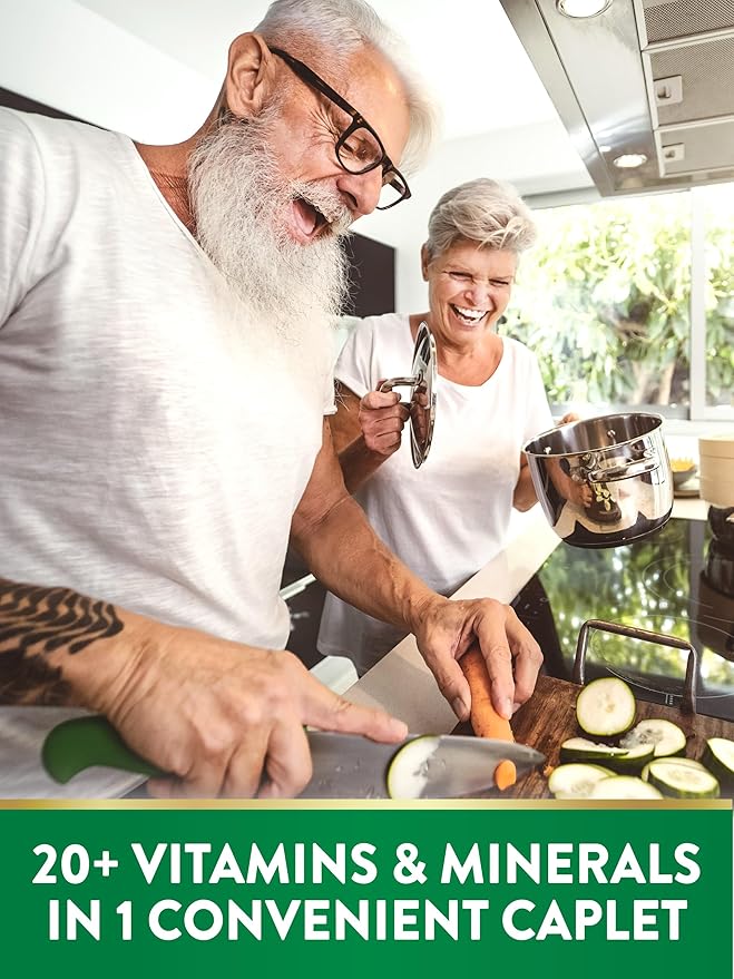Nature's Truth Multivitamin for Adults 50+ | Non-GMO & Gluten Free Daily Supplement | Plus Vitamin D, C, and B Vitamins